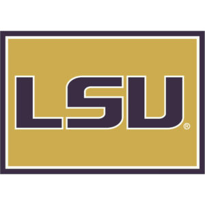 Louisiana State University Spirit Rug