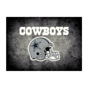 Dallas Cowboys Distressed Rug