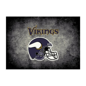 Minnesota Vikings Distressed Rug