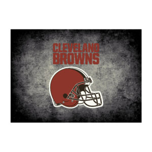 Cleveland Browns Distressed Rug