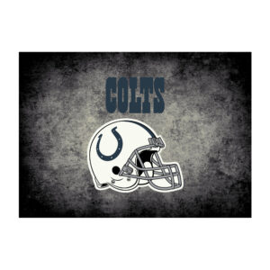 Indianapolis Colts Distressed Rug