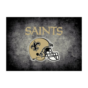 New Orleans Saints Distressed Rug