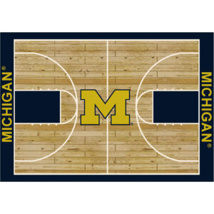 University Of Michigan Courtside Rug