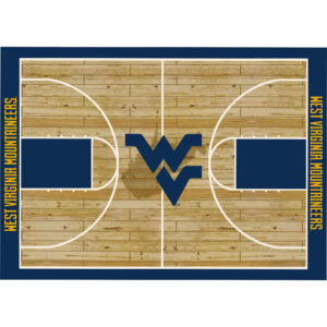 West Virginia University Courtside Rug
