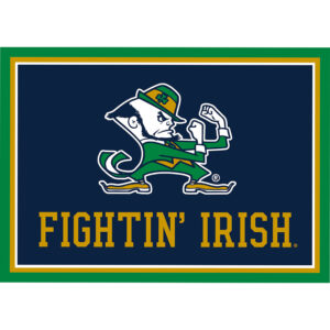 University of Notre Dame Fightin' Irish Spirit Rug